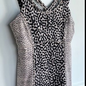 NWOT Lululemon Leopard Print Tank size 6